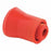 DWK Life Sciences Kimble Sample Tube Septum - Rubber Septa for 10 mm Tubes, Red - 897098-0010