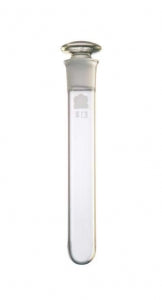 DWK Kimble Reusable Test Tubes with Flat Head Stoppers - Reusable Test Tube with Flat Head Stopper, 25 mL - 898000-0025