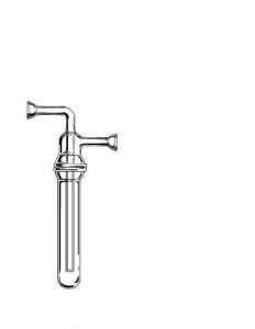 DWK Test Tubes with Standard Taper - VACUUM TRAP TUBE - 926061-0015
