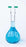 Dwk Life Sciences Kimble Kimble Heavy-Duty Wide Mouth Volumetric Flasks w/PTFE Stoppers - KIMAX Heavy-Duty Clear Glass Wide-Mouth Volumetric Class A Flask with PTFE Stopper, 5mL - 92812F-5