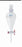 DWK Kimble KimCote KIMAX Squibb Separatory Funnels - KIMAX Squibb Separatory Funnel with KimCote Safety Coating, PTFE Stopcock, 500mL - KC29048T-500