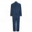 VF Workwear Twill Long Sleeve Action Back Coveralls - Twill Action Back Coveralls, 65% Polyester/35% Cotton, Navy, Size 36 Regular - CT10NV36R
