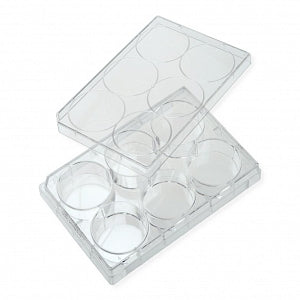 Celltreat Tissue Culture Plates With Lids - Tissue Culture Plate With Lid, Sterile, Treated, 6-Well - 229106