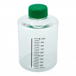 Celltreat Vented Roller Bottles - Roller Bottle, Vented Cap, Sterile, 490m², 1L - 229383