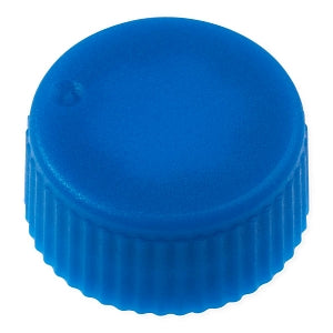 Celltreat Opaque Microtube Caps - Screw-Top Microtube Caps, Nonsterile, Opaque, Blue - 230841B