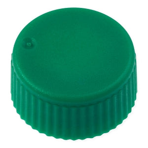 Celltreat Opaque Microtube Caps - Screw-Top Microtube Caps, Nonsterile, Opaque, Green - 230841G