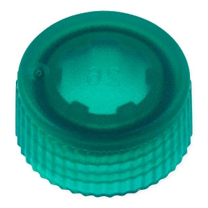 Celltreat Translucent Microtube Caps - Screw-Top Microtube Caps, Nonsterile, Translucent, Green - 230842G
