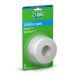 Medline CURAD Extra Strength Sports Tape - CURAD Extra-Strength Sports Tape, 1.5" x 10 yd. - CUR26315RB