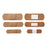 Medline CURAD Flex-Fabric Bandages - CURAD Flex-Fabric Bandages, Assorted Sizes - CUR47314RB