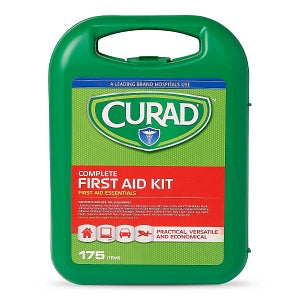 Medline CURAD 175-Piece Complete First Aid Kit - CURAD Complete First Aid Kit, 175 Pieces - CURFAK300RB