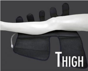 Currie Medical Compression Garments - Alternating Leg Pressure Sleeve, Thigh, Size S - ALP3SM