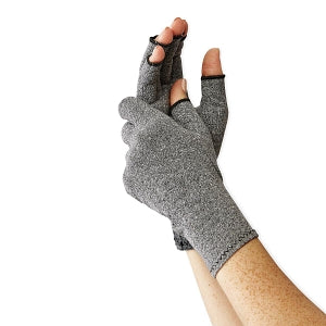Medline CURAD Performance Series 50+ Arthritis Support Gloves - CURAD Performance Series 50+ Arthritis Support Gloves, Antimicrobial, Size S - CURSR19400SD