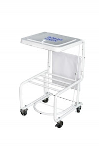 Medline Soiled Linen Carts - Soiled Linen Cart with Wallaby, Size M, Tall Base - CX402
