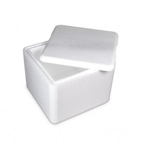 Cold Chain KoolTemp EPS Molded Insulated Container - KoolTemp EPS Insulated Container, 8" x 6" x 4-1/4" - TL864-CISU