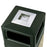 Canmeleon Indoor/Outdoor Can 13.75â€W x 13.75â€D x 32.75â€H Fluted Panel - 15 gal
