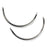 Aspen Surgical Products Trocar-Point Mayo Catgut Needles - 1/2 Trocar Mayo Needle, 0.040" x 1.102" - 242606