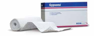 BSN Medical Gypsona HP Plaster of Paris Bandages - Gypsona S Plaster Casting Splint, Fast Set, 5" x 45" - 30-7396