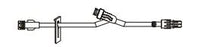 BD Kink Resistant Extension Sets - Kink-Resistant IV Extension Set with Slide Clamp, 1 NAC-y Needle-Free Valve 1.75" from Spin Male Luer Lock, 8", 1.2 mL Priming Volume, Non-DEHP - MX9060
