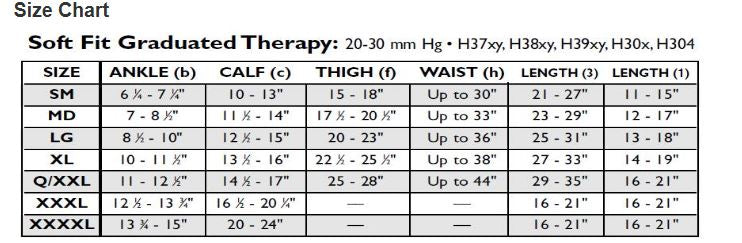 Activa Soft Fit Graduated Therapy 20-30 mmHg Open Toe Knee High