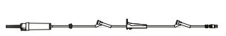 BD IV Gravity Sets - CareFusion 20-Drop Gravity IV Administration Set with 2-Site VersaSafe Ports, DEHP-Free - 10796811