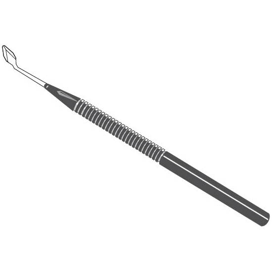 Beaver-Visitec EdgeAhead Intraocular (IOL) Knives - IOL Knife, Angled, 5.7 mm - 581125