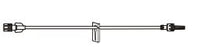 BD IV Extension Sets - 36" Minibore IV Extension Set with 1.3 mL Priming Volume, Removable Slide Clamp and Spin Male Luer Lock - ME1110
