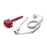 BD Rectal Probe for Turbo Temp - Rectal Temperature Probe, Alaris, Red, Short, Turbo - 2886C