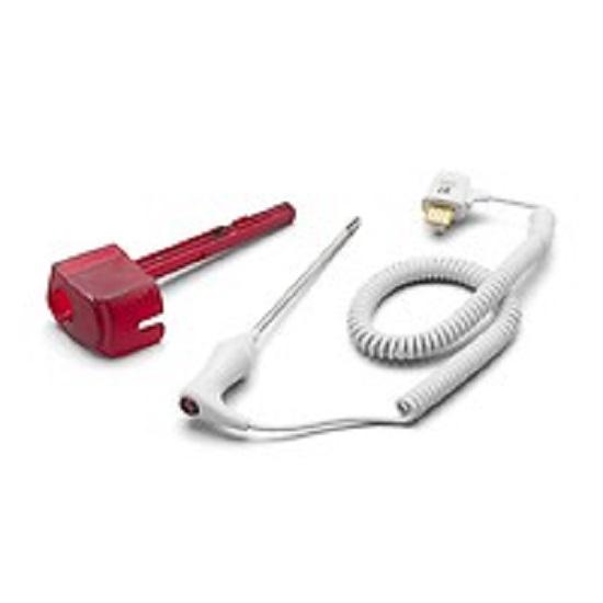 BD Rectal Probe for Turbo Temp - Rectal Temperature Probe, Alaris, Red, Short, Turbo - 2886C