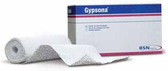 BSN Medical Bandage Cstng Gypsn S Plstr 8x5 RL 24Mnt XFst St Tm LF Wht 12/Bx