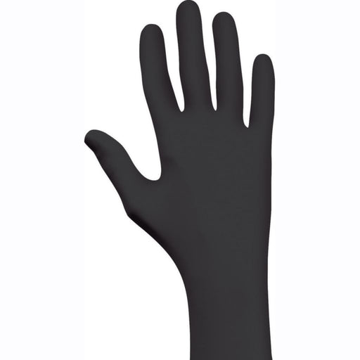 Best Manufacturing Company Nitrile / EBT Disposable Gloves - GLOVE, EBT, BIO, POWDERFREE, BLACK / SMALL - 6112PFS