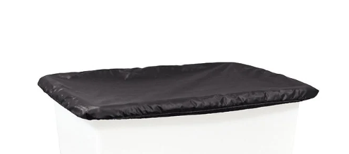 Royal Basket Truck Black Vinyl Elastic Universal Covers - Elastic Vinyl Universal Cover, Black - G12-KKX-VCN