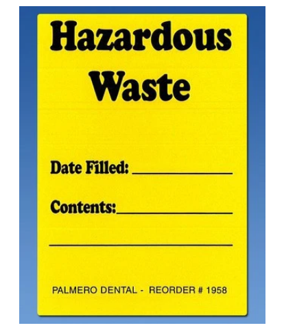 Label Hazardous Material Hazardous Material 