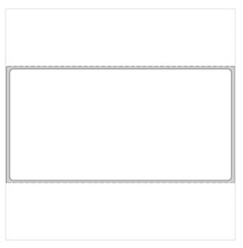 Brady Worldwide Blank Labels - TAG, BLANK, POLY TRAY, 4X6-7/16, UNGLUMMED - CC12555
