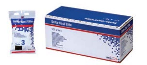 BSN Medical Delta-Cast Prints Cast Tapes - Delta-Cast Casting Tape, Elite White, 1" x 10 yd. - 7227904