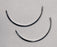 Aspen Surg Martin's Uterine 1/2 Circle Reverse Cutting Needles - Martins Needle, 1/2 Circle, 0.037"x .984", Reverse Cut - 216407