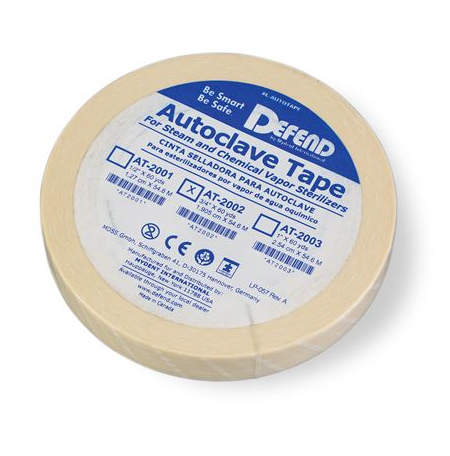 Practicon Tape Autoclave Indicator 0.75 in x 60 Yards Ea