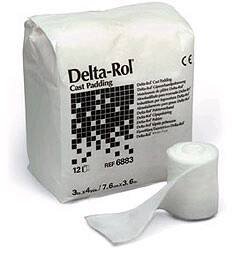 BSN Medical Delta-Rol Synthetic Cast Padding - PADDING, CAST, DELTA-ROL, 3"X4 YDS - 6883