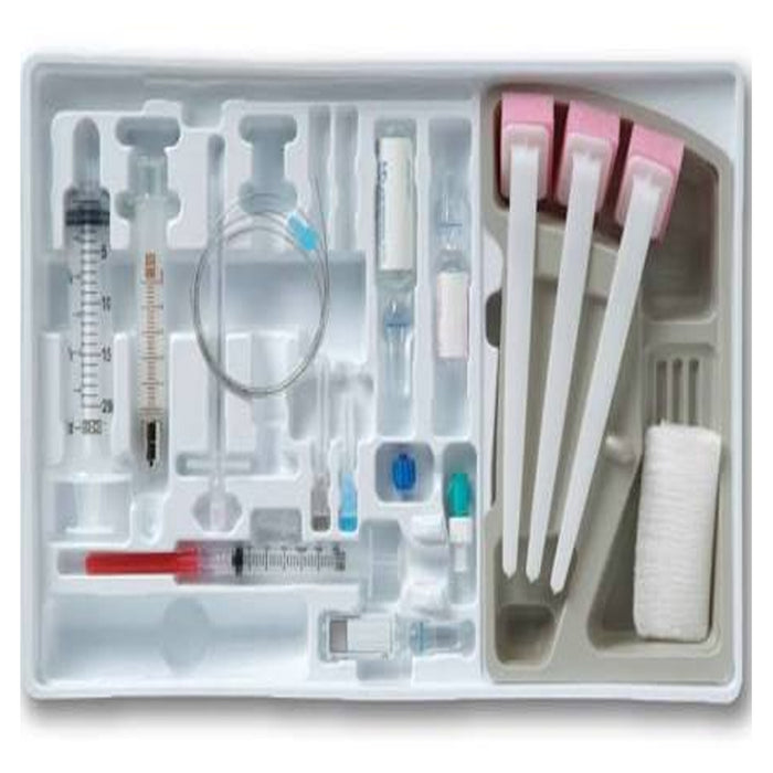 BD Single Shot Epidural Trays - Perisafe Single Shot Touhy (Weiss) Epidural Tray, 17G x 3.5" - 406082