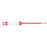 Brady Worldwide Safeguard Imprinter ID Wristbands - Safeguard Imprinter ID Wristband, Adult, Adhesive, Red, X-Wide - 855-16-PDJ