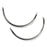 Aspen Surgical Products Trocar-Point Mayo Catgut Needles - 1/2 Trocar Mayo Needle, 0.043" x 1.181" - 217005