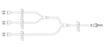 BD IV Extension Sets - Trifuse 6" Minibore IV Extension Set with 0.5 mL Priming Volume, 4 Removable Slide Clamps, 3 Female Luers and Spin Male Luer Lock - ME1021
