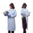Chemotherapy Gowns Open Back 2X-Large