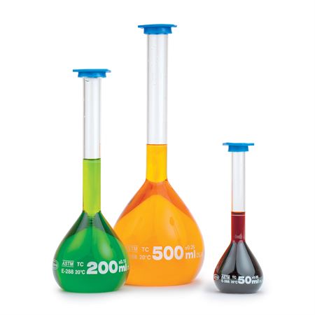 Class A Volumetric Flask with Snap Cap 500mL