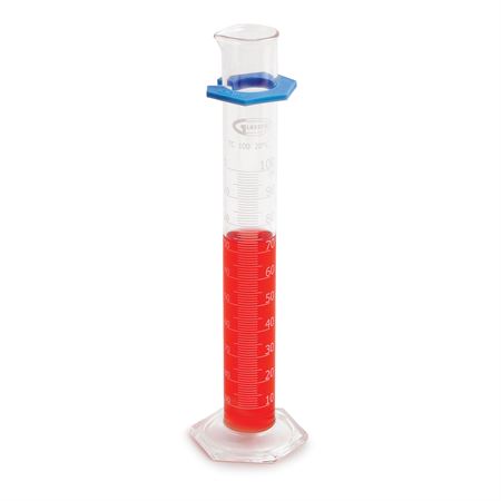 Class B Double Scale Glass Graduated Cylinders 100mL