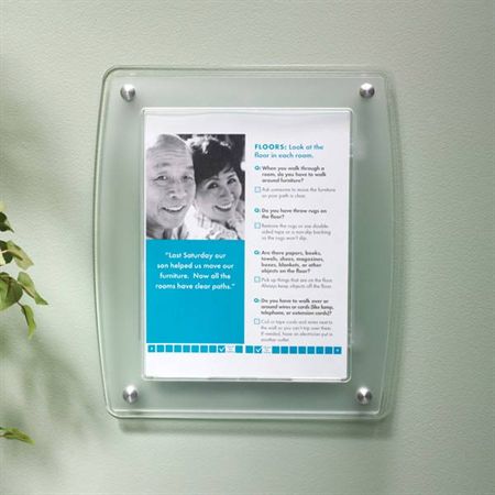 Classic Series Document Holder Triple - 33"W x 1.75"D x 14.875"H