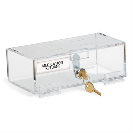 Clear "C" Channel Card Label Holder Magnetic For Label Size 3"W x 1"H