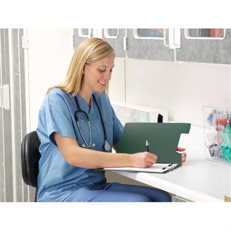Clipboards Covered Clipboard - 10"W x 13"H x 0.125"Thick