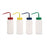 Leak-Proof Wash Bottles Color-Coded Cap