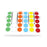 Dot Labels 1" Dia
