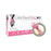 Colortouch Pink Powder Free Latex Exam Gloves Medium